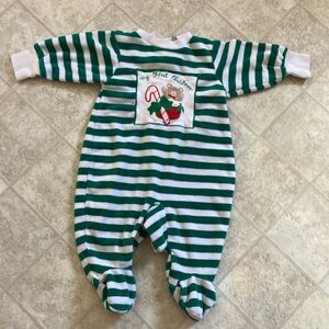 6–9 months my first Christmas outfit